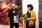 Otwarcie wystawy Alicji Kowalskiej (tkanina) i Donata Kowalskiego (malarstwo) w BWA
