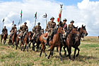 Obchody 90. rocznicy bitwy pod Komarowem z udziaem formacji kawalerii ochotniczej. Wolica niatycka 29 sierpnia 2010
